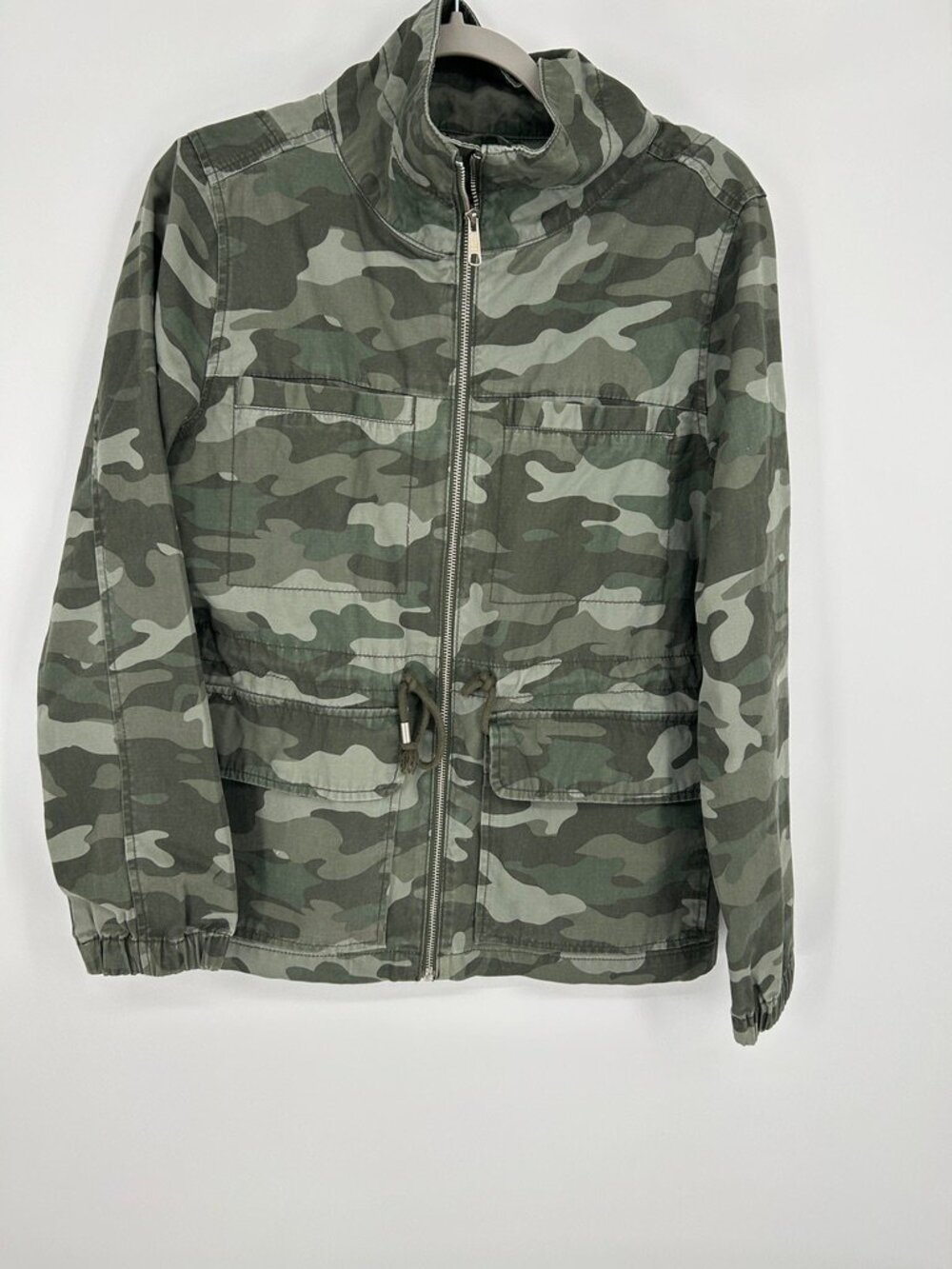 Old Navy Camo Utility Jacket Medium Green Military Inspired Field Gorpcore Chore